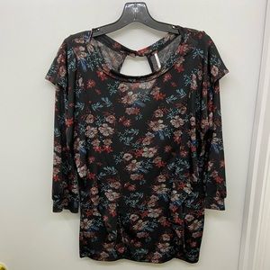 Free People Jersey Blouse